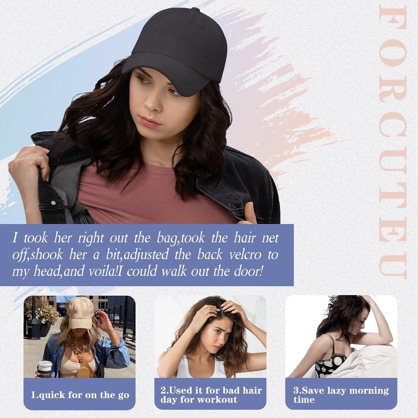 Hat Hair (14Inch)