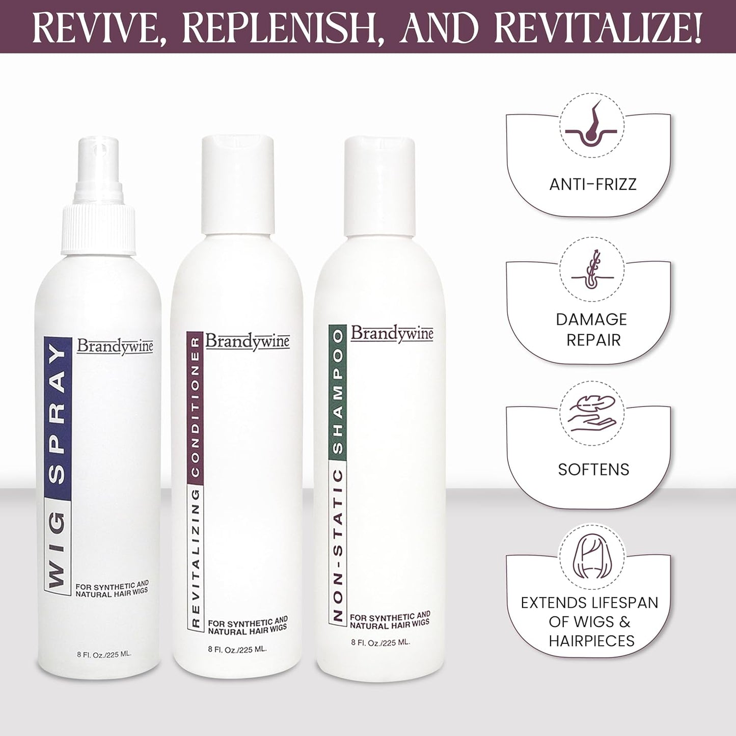 Synthetic Wig Maintenance Kit (Kit)