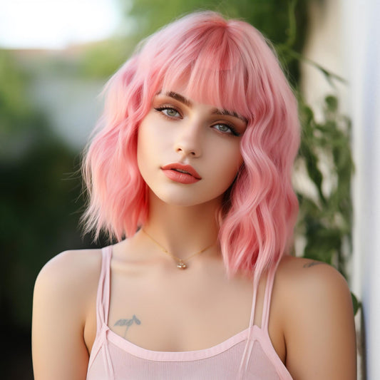 Pink Party Wig