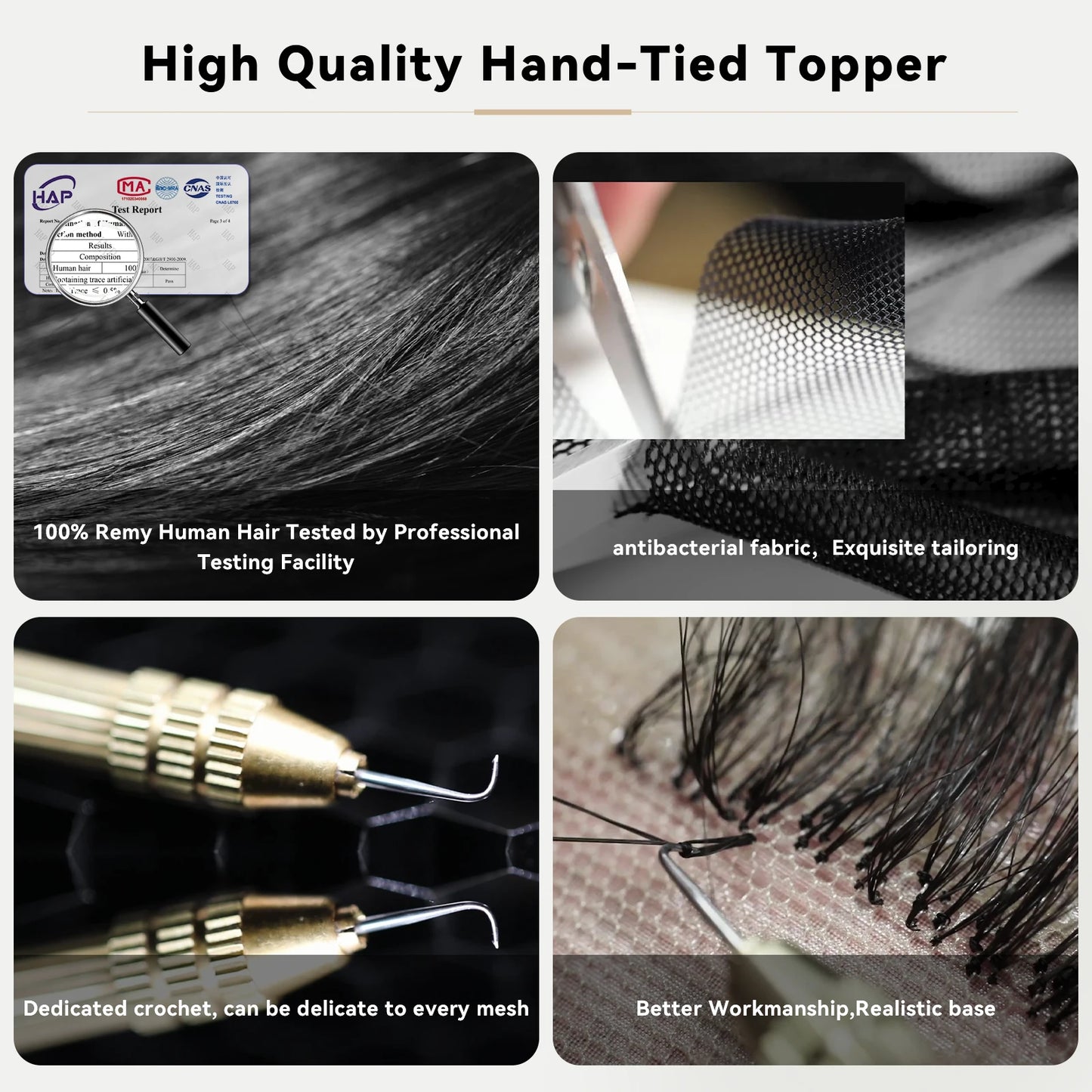 Small Topper- 3.5 x 4.0” 100% Remy Human Hair Toppers Ombre Blonde Hairs Topper Silk Base Clip Pieces in Hair Extension for Women with Thin Hair 10” and 12”